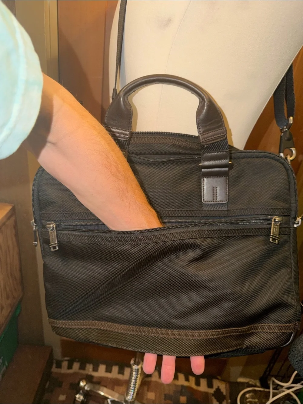 Tumi Alpha Bravo Anderson slim Briefcase